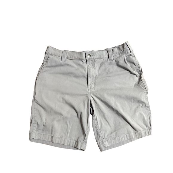 Carhartt Relaxed Fit G Force Gray Men’s Work Shorts Sz 36 - Picture 1 of 9